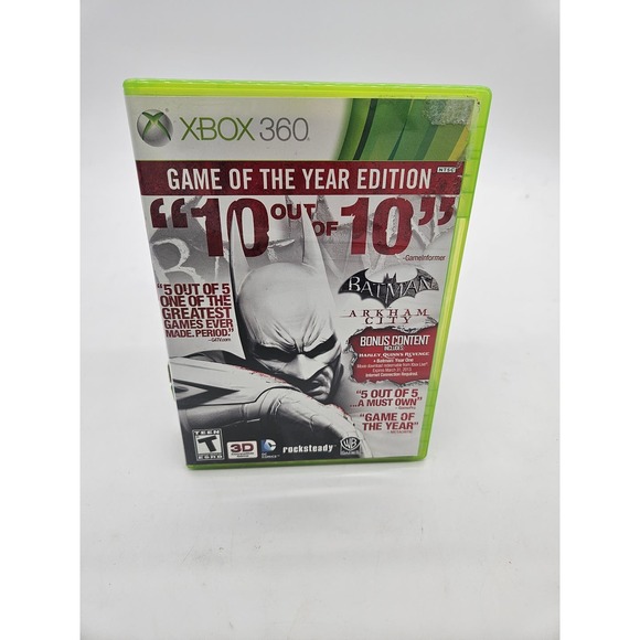 XBOX 360 Batman Arkham City - Picture 1 of 3